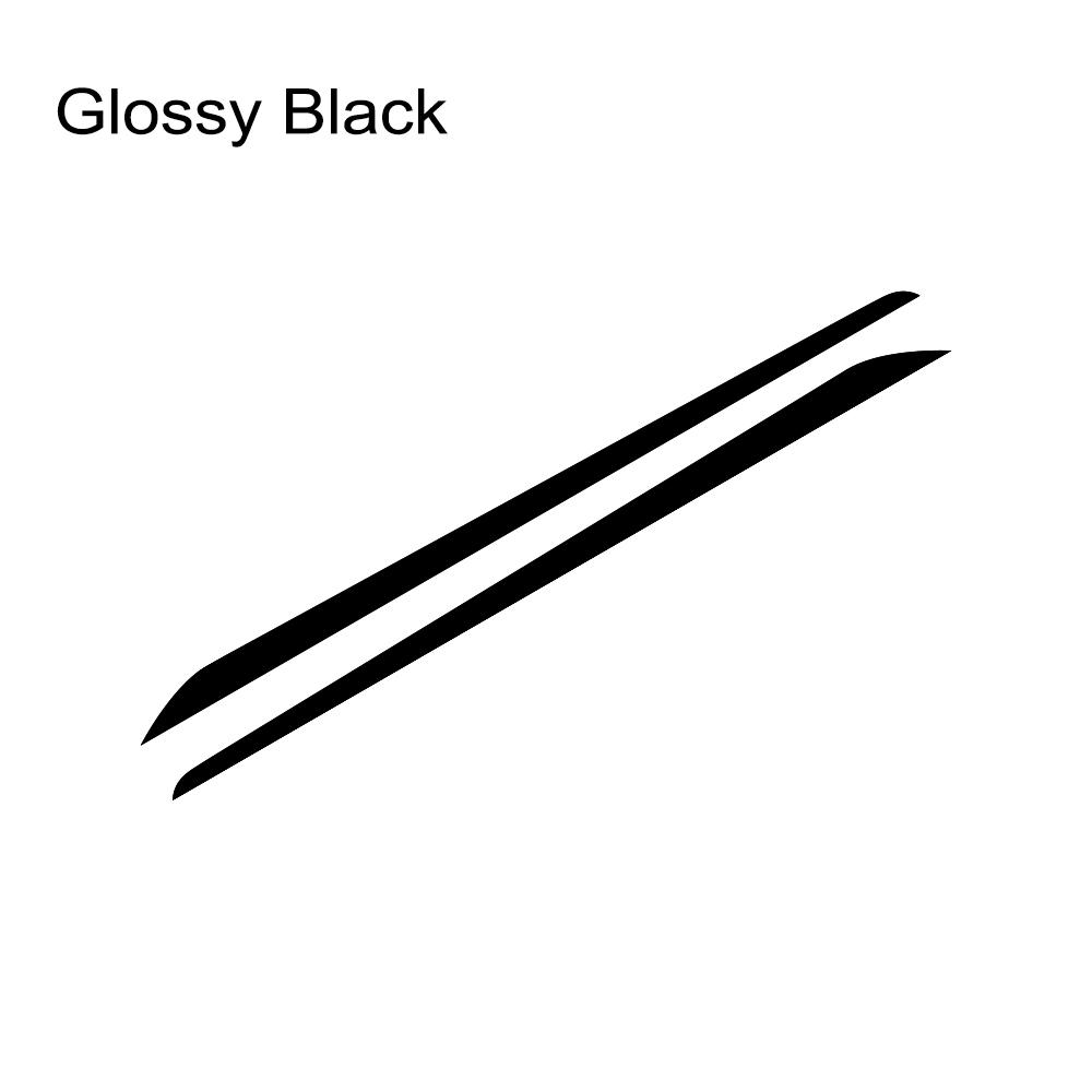 Car Door Long Side Stripes Stickers For KIA Stinger GT Malaysia DIY Decoration Auto Accessories Vinyl Film Wrap Decals Glossy Black