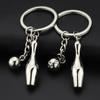 Creative Alloy Bowling Ball Pendant Car Key Ring Purse Bag Ornament Keychain Sports Lover Club Gift Bowling Ball Pendant