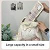 Sustainable Fabric Jewelry Organiser for Women Portable Multi Compartment Storage Bag For Necklaces Earrings