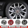 4pcs 69mm Car Wheel Center Hub Center Cap Rim Hub Dustproof Cover Emblemem For Honda Fit Jazz GK5 Civic Type-R CRV Pilot Accord