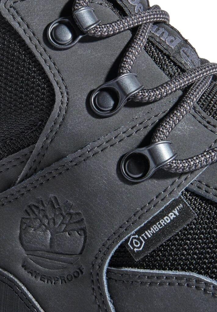 Timberland MID LACE UP Waterproof Hiking Chukka Boot Jet Black