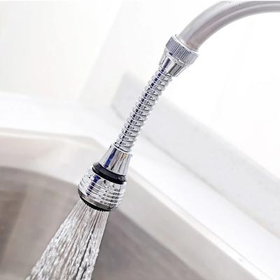 Ajustement à 360° Accessoires de Robinet de Cuisine Extenseur de Robinet Extenseur de Robinet Anti-Éclaboussures Économiser Évier de Salle de Bain Bec de Cuisine