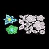 8Pcs Flower Leaves Metal Cutting Die Embossing Stencil Scrapbook Paper Card