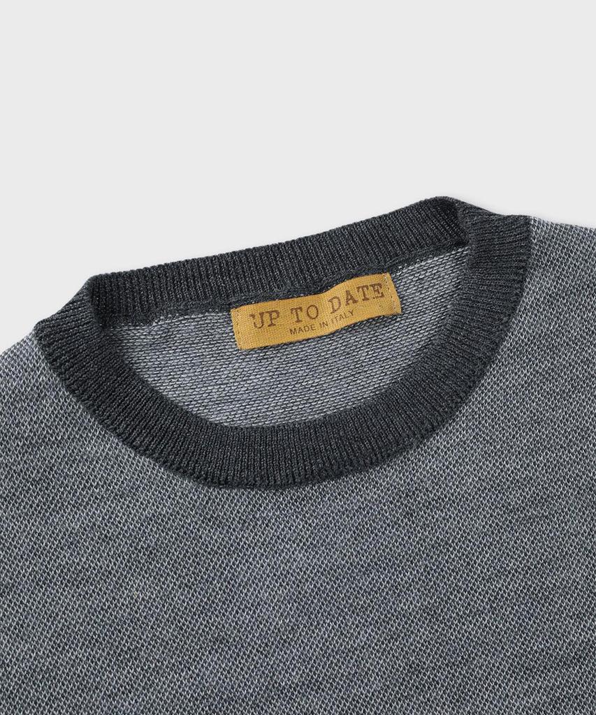 PANICALE Color Block Casual Wool Knit [2 Colors]