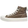 Logo High Top Canvas Shoes Unisex Sneakers Coal-Gray K0AW5VS16-659