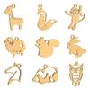 5pc/Lot Cute Panda/Squirrel/Fox/Monkey/Giraffe/Owl Charms Animal Pendants DIY Handmade Necklace Bracelet Earrings Jewelry Making