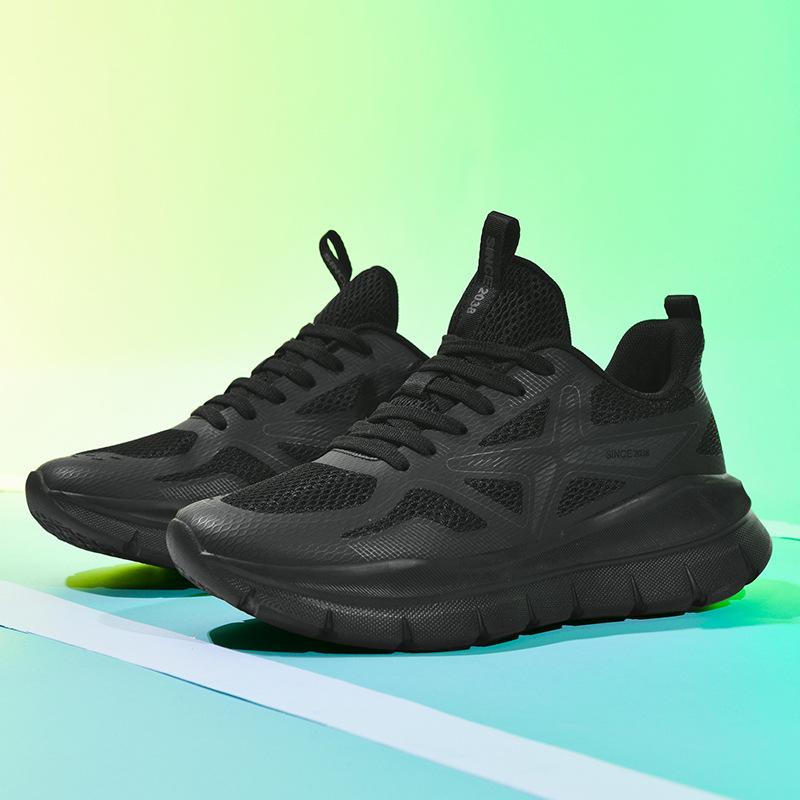 Fashion High Quality Couple Sneakers Hot Selling Anti Slip Spring Men Women Soft Run Shoes Ultra Light Outdoor GYM Training Tennis Shoes