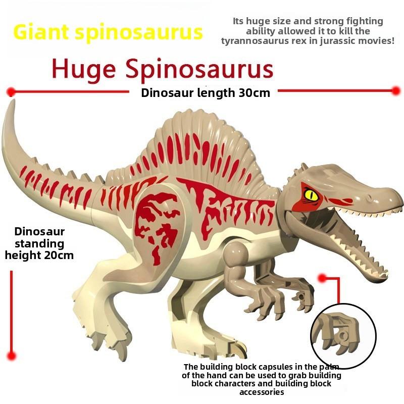 Giocattolo Puzzle Blocchi da Costruzione Dinosauro in Plastica ABS per Bambini e Adulti