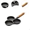 Egg Frying Easy Clean Multifunctional Nonstick for Burger Omelet Outdoor triple