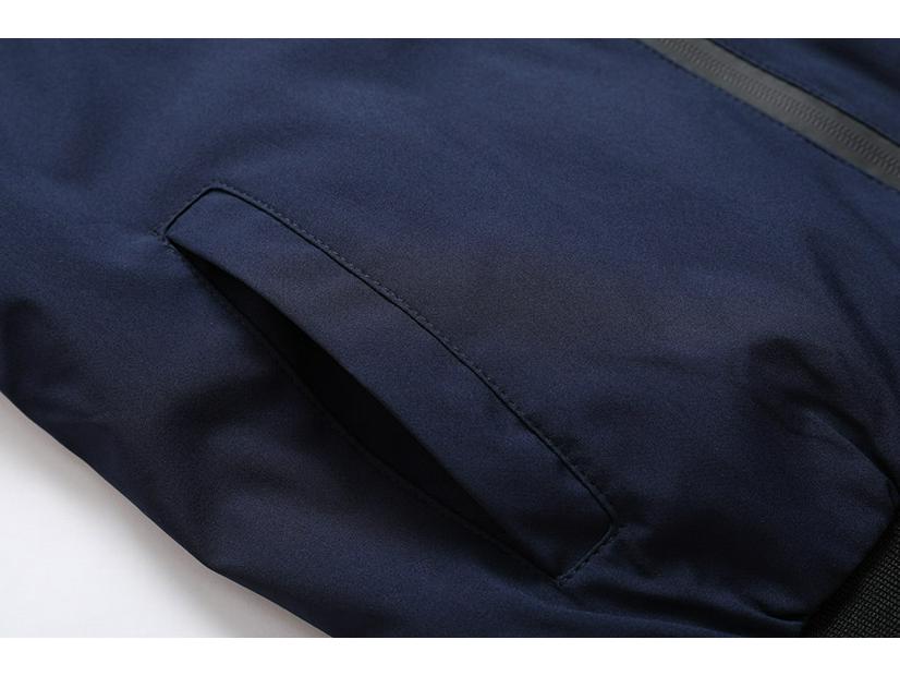 Lässige Herren-Frühlingsjacke – Jugend-Oberbekleidung für einen modernen Look