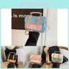 Stylish And Versatile Crossbody Handbag For Women In Black Pink White And Blue Colors