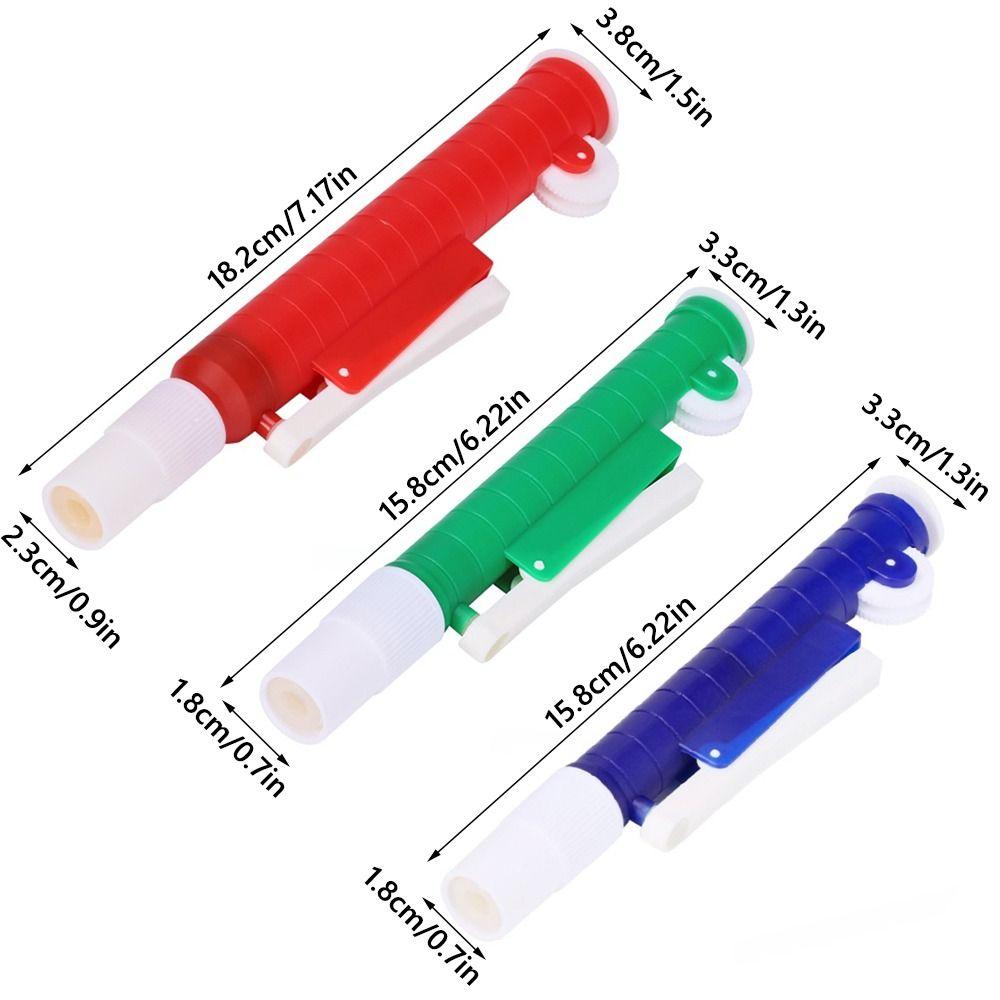 Professional 2/10/25ML Pipette with Graduated Scientific Equipment Transfer Pipette Pipette Pump Laboratory