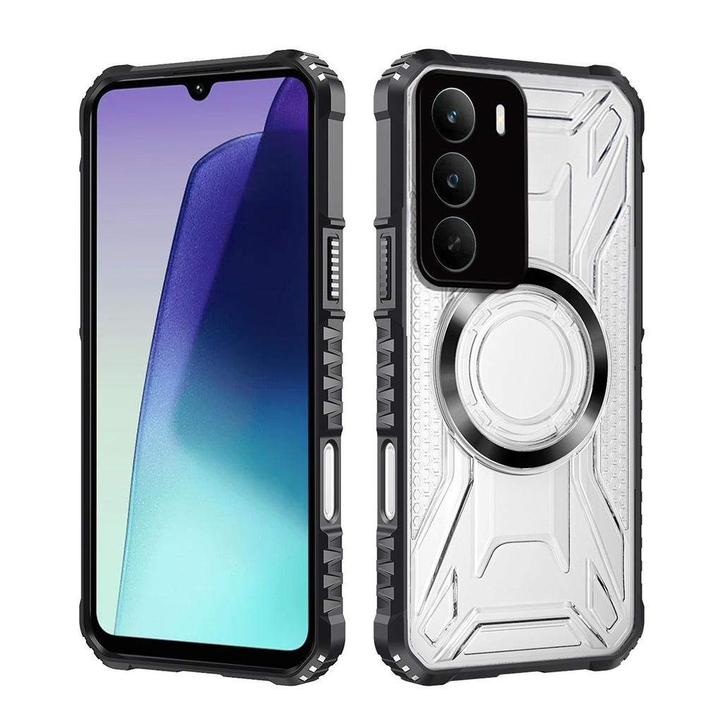 Battle Shadow Series Armor Phone Case for Realme 14x 5G Shockproof Anti‑Drop Protective Cover