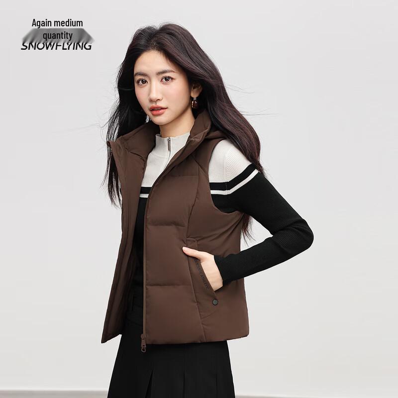 

Xuezhongfei Women s Short Hooded Down Puffer Vest 2XL