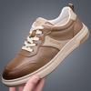 Leather Mens Sneakers Comfortable Skateboard Footwear Classic Casual Shoes Outdoor Walking Shoes Leisure Tenis Masculino