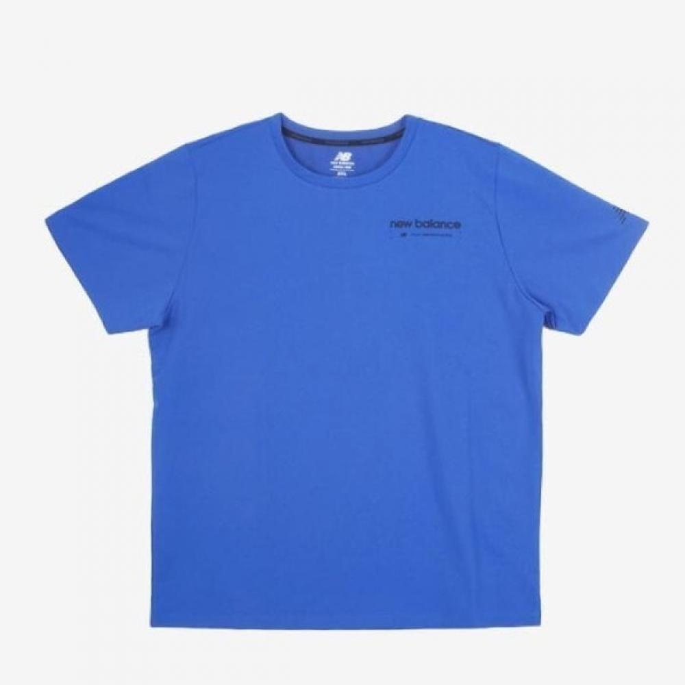 

New Balance Футболка Half Club New Poly с коротким рукавом Nbnec46041 50 100(L)