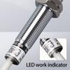 Convenient M12Inductive Sensors NPN NO 5mm Detection High Sensitivity Easy Installion Designs for Automation Systems