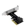 PCI E To SFF-8643 Adapter PCI-EX4/X8/X16 PCIE X4 To SFF8643 Expansion Card PCIE To U2 Hard Disk Converter