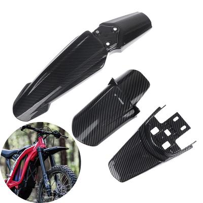 Universal Motorcycles Plastic Modified Extended Longer Front Rear Tail Mudguards Water Baffle For Sur-Ron Electric Bike Dirt