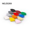 20Pcs  MOC Compatible Assembles Particles 25269 48410 Tile Round 1 X 1 Quarter Building Block Parts DIY Compatible Tech Toy