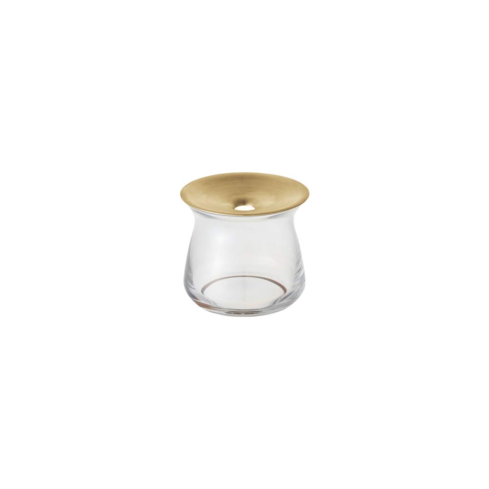 

KINTO LUNA Vase with Base, 80x70mm, Clear, 20331