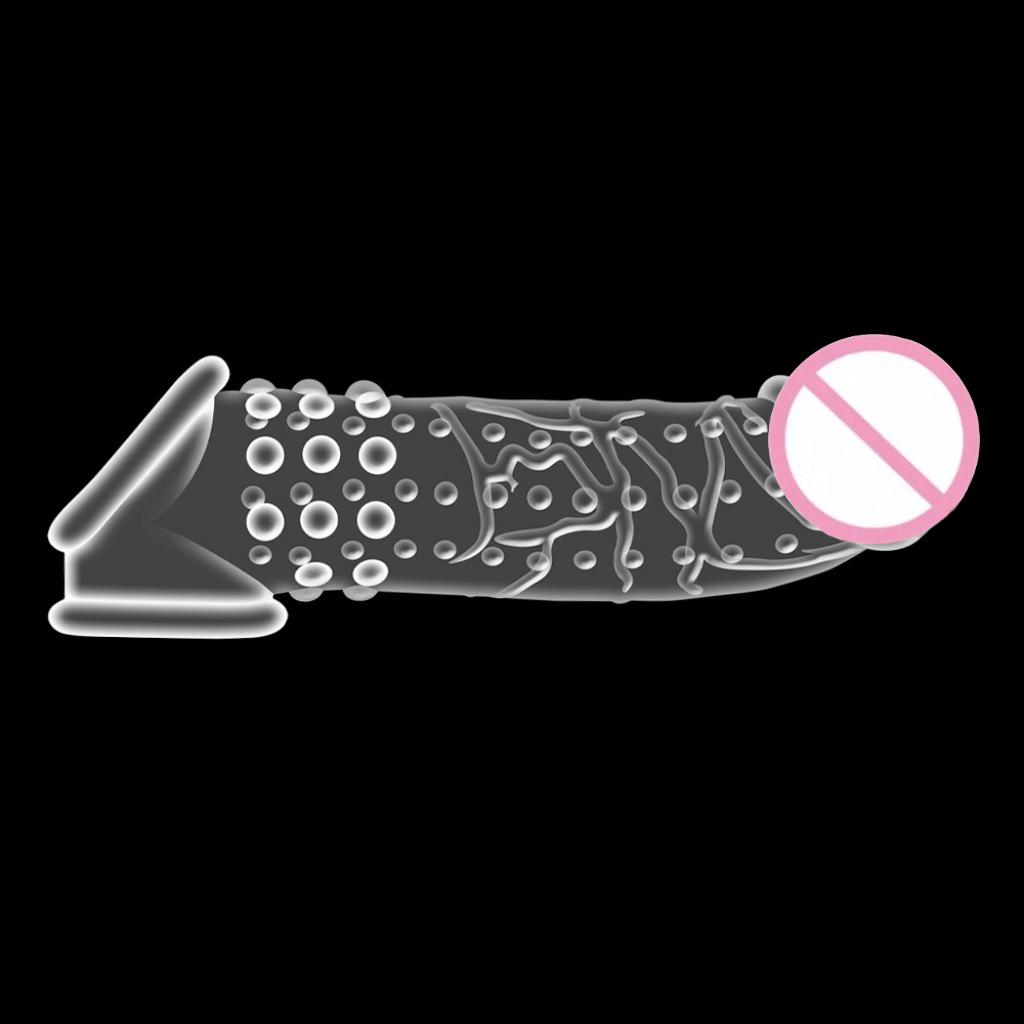 Crystal Wolf Tooth Men's Enhancing Sleeve Set - Fun Couples Toy, Adult Pleasure Product