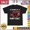 Vintage America Flag Combat Medic Veterans Day Gift Vintage T Shirt Men Women