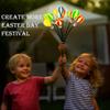 High-quality balloon lights garden waterproof outdoor solar lights Easter decorative lights Atmosphere lights  courtyard lights