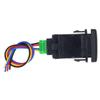 Automobile Lamp Switch 3A 12V 20m Ohm  Ground Resistance 8000 Times Heat Resistance ABS Waterproof Switch with Wire