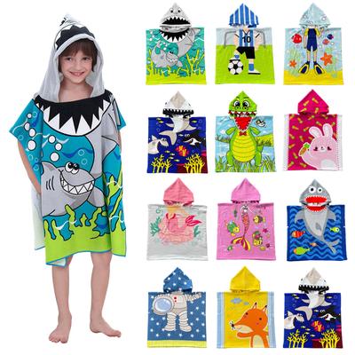 Ręcznik kąpielowy z kapturem dla dzieci Ręczniki plażowe Szybkoschnący ręcznik kąpielowy Girl BoyO
