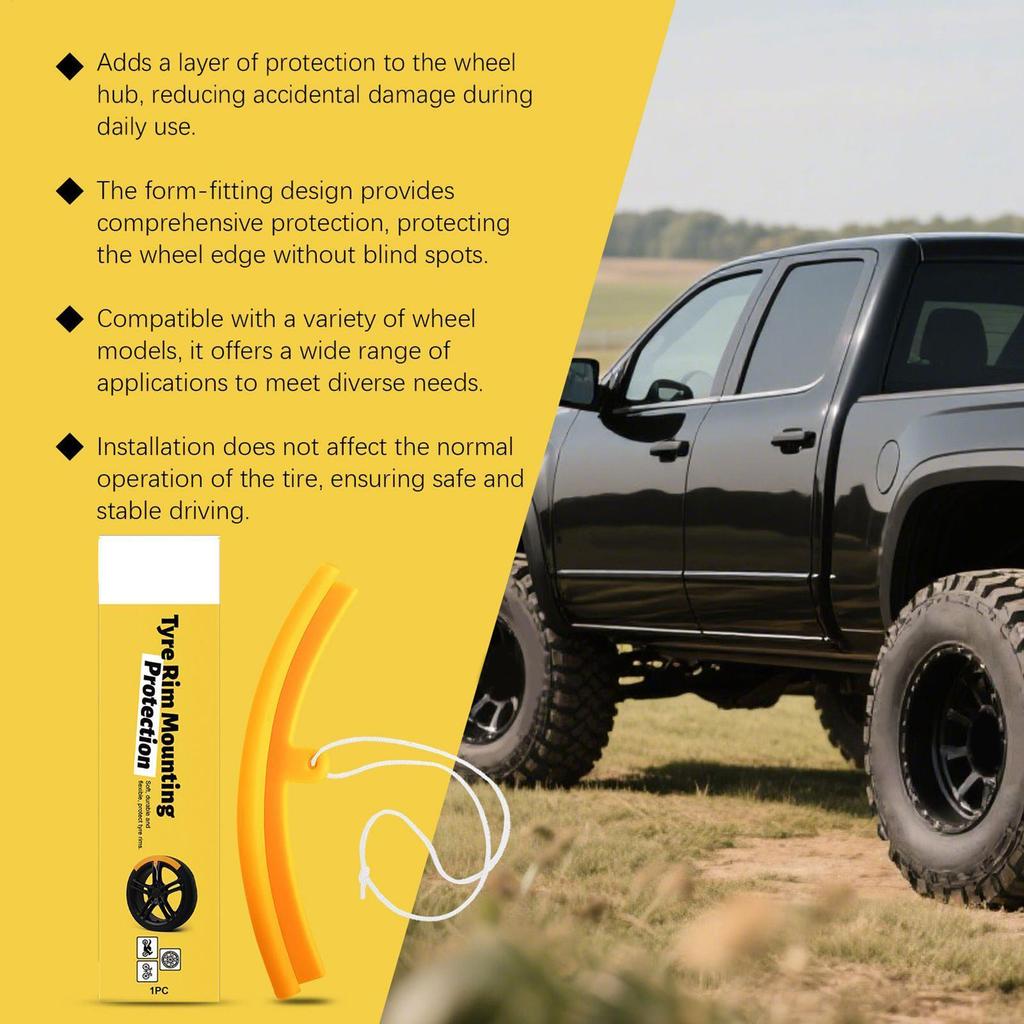 Wheel Rim Protector Scratch-Resistant Tire Guard Flexible Rim Protector For Car Sedan Truck RV Motorcycle SUV Workshop Garage