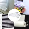 4 Pcs Blinds Hold Down Bracket Pom Transparency Curtain Accessory Screws Fixed