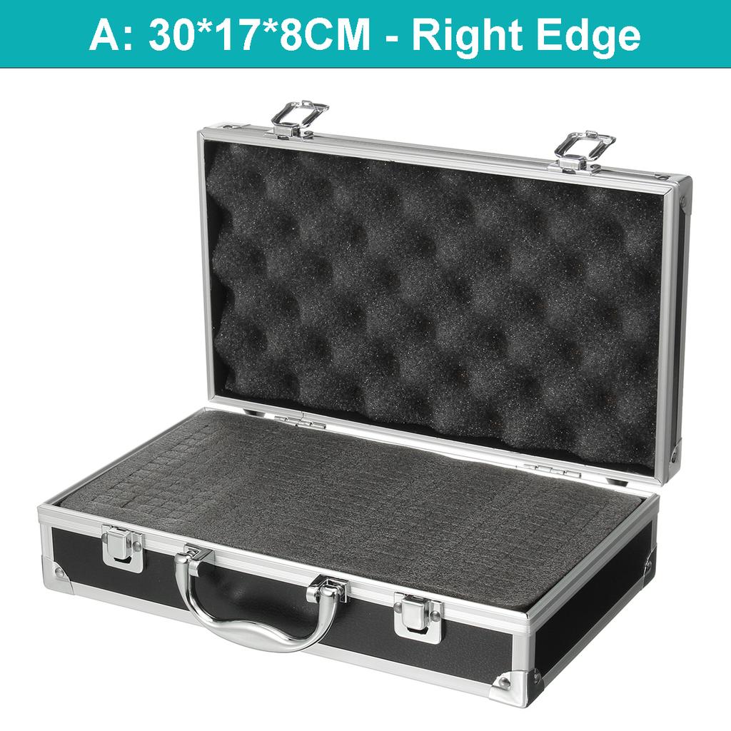 Scatola degli attrezzi in alluminio Attrezzatura di sicurezza portatile  Custodia per strumenti Valigia Profilo multifunzione Toolbox Contenitore  hardware con schiuma acquista in modo economico — spedizione gratuita,  recensioni reali con foto — Joom