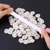 100/300PCS White Disposable Latex Finger Covers Non-slip Anti-static Finger Cots Fingertip Protector Thumb Sleeve Nail Art Tools