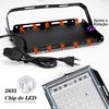 LED UV-Flutlicht 395nm 400nm 50W 100W 150W LED Bühnen-Schwarzlicht 220V Wasserdichte Ultraviolette Fluoreszierende Party-Bühnen-Hintergrundbeleuchtung