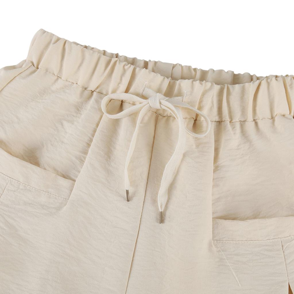 Women's Loose-fitting Wide-leg Pants, Casual Loose-fitting Pants, High-elastic Waistband, Long Pants With Pockets