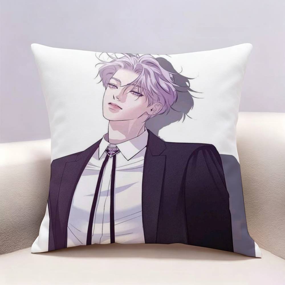 BL Drama Manhwa PPearl BBoy Doublesided print Pillow Case Cushion Cover Throw Pillow Case For Car Sofa