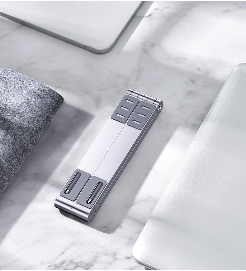 Aluminum Alloy Folding Laptop & Tablet Cooling Stand