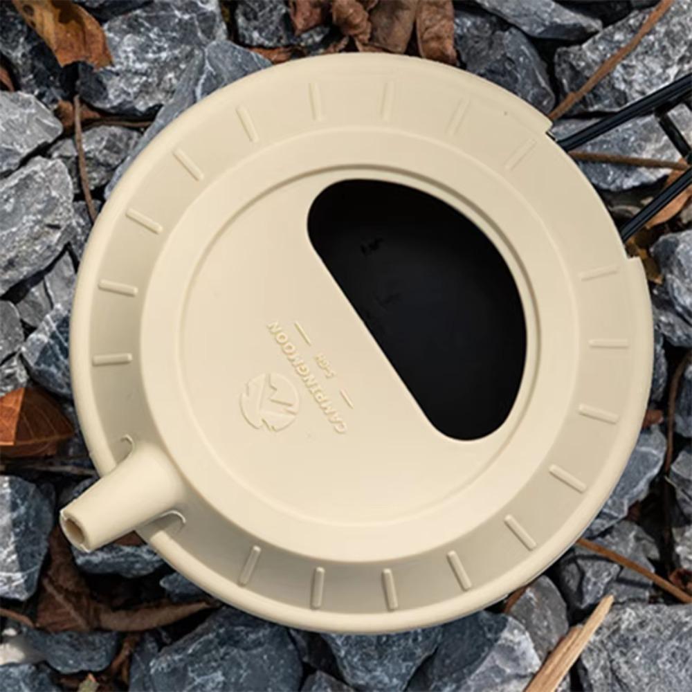 Universeller Camping-Kaffeekannen-Deckel Wiederverwendbarer Camping-Schüssel-Deckel Topfdeckel Outdoor