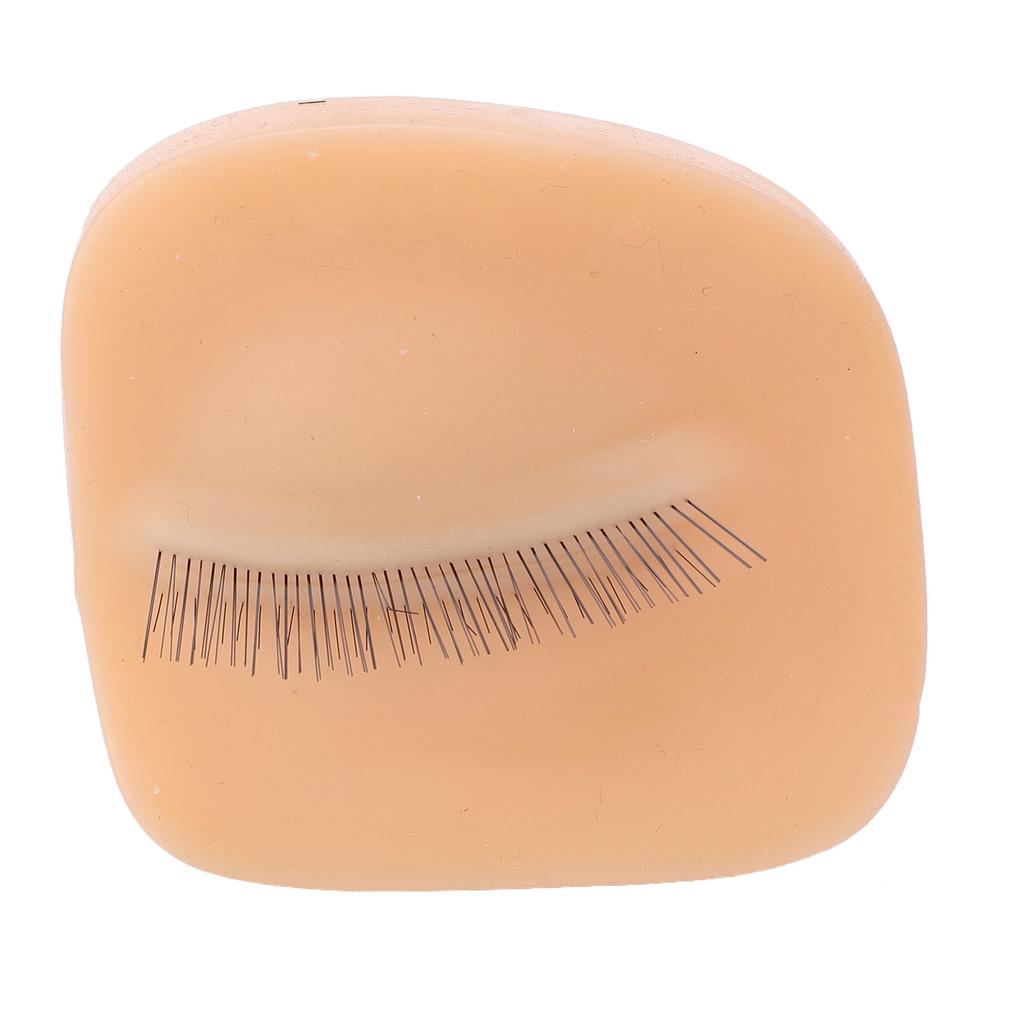 Pleoape de schimb pentru extensii de gene Extensii de gene realiste Pleoape de antrenament Silicon Remova