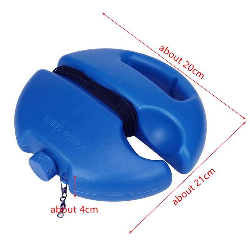 Self Rebound Tennis Trainer Base Elastic Rope Tennis Ball Practice Tool Heavy Duty Solo Sparring Training Gear