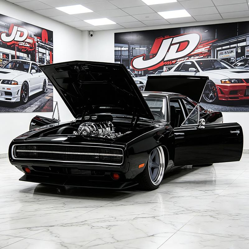 

New JADA 1:24 CHARGER 1970 Alloy Car Diecasts & Vehicles Car Model Miniature Scale Model Car For Collection Gift