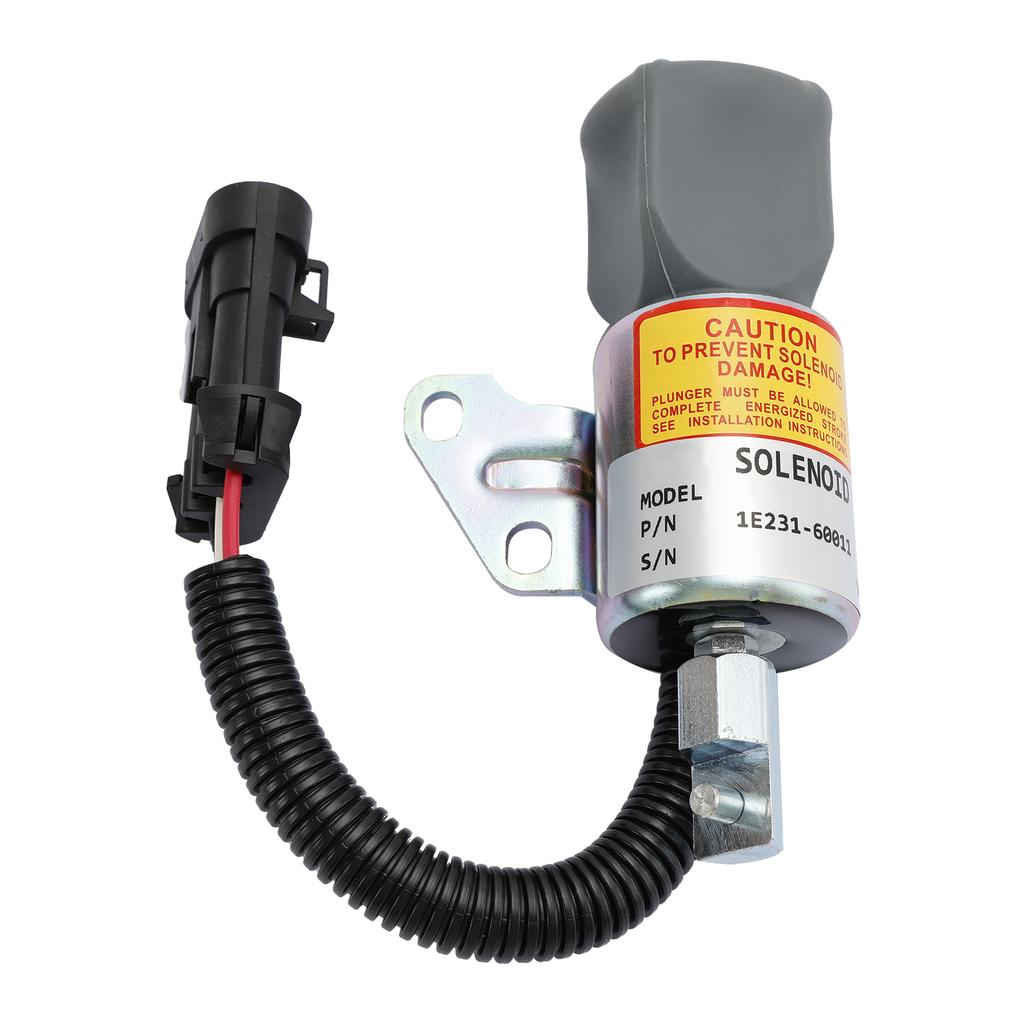 1E231-60011 Solenoid pro zastavení paliva pro motor Kubota V2203 D722 D902 M8200