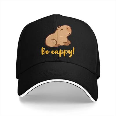 Be Cappy Baseball Caps Peaked Cap Capybara Animal Sun Shade Hats for Men Women