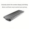 1Pc Temporary Parking Sign, Moving Car Number Plate, New Hidden Phone Number Ornament, Car Number Plate