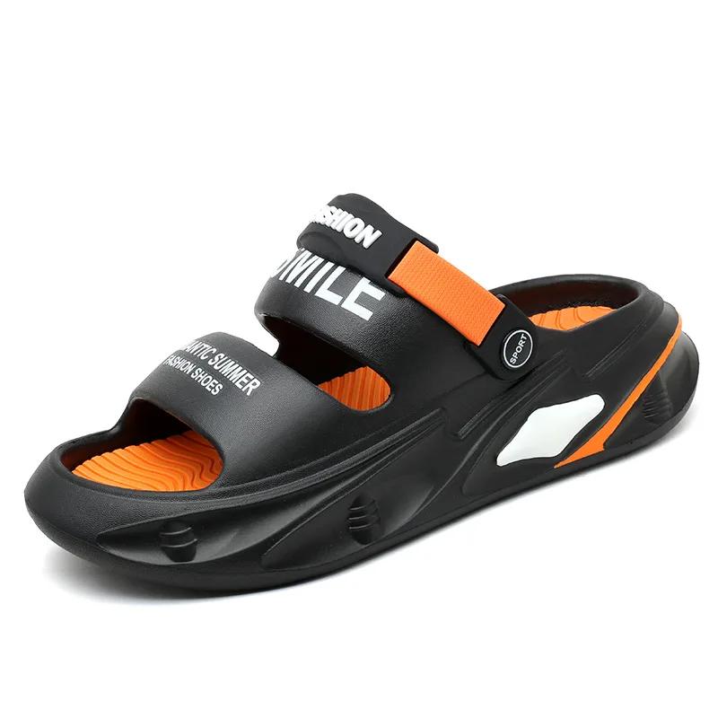 Mode Herren Outdoor Sandalen Hausschuhe Strand Dicke Sohle Clogs Herren Bequeme Freizeitschuhe Gartenschuhe Herren Strand Sandalen