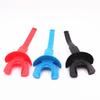 1PCS Football Mouthguard With Lip Protection Mouth Guard with Strap Mouth Protector Basketball Karate Rugby Boxing Accessories
