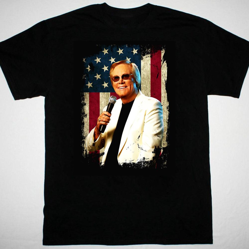 

George Jones Men Tshirt Black Cotton Unisex All Sizes S4XL Unisex T-Shirt S