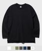 FP142 Double Cotton Plain Long Sleeve Tee Black Jhlt1273
