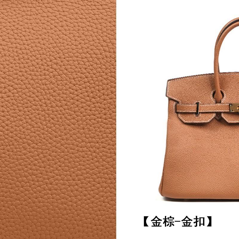 New lychee pattern first layer cowhide platinum bag genuine leather women's bag shoulder crossbody handbag